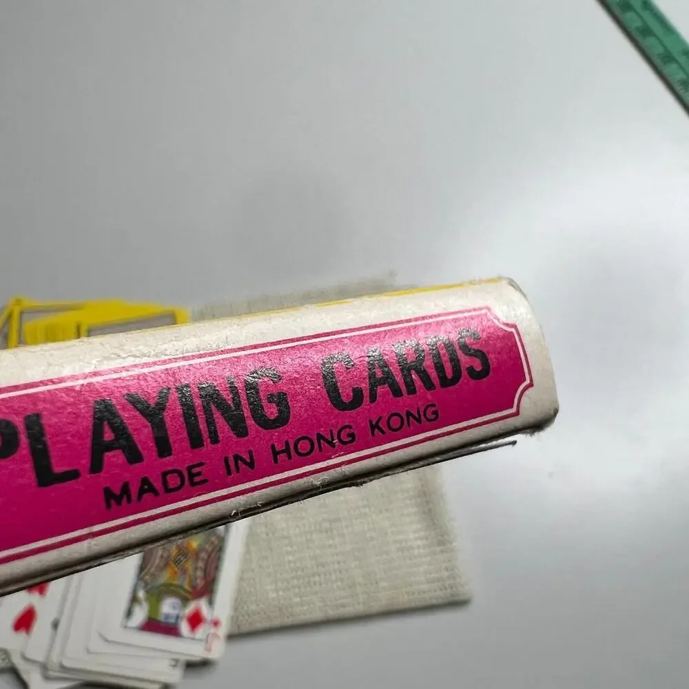 Vintage‎ North Carolina Souvenir Playing Cards Deck 54 Plastic Coated Cards